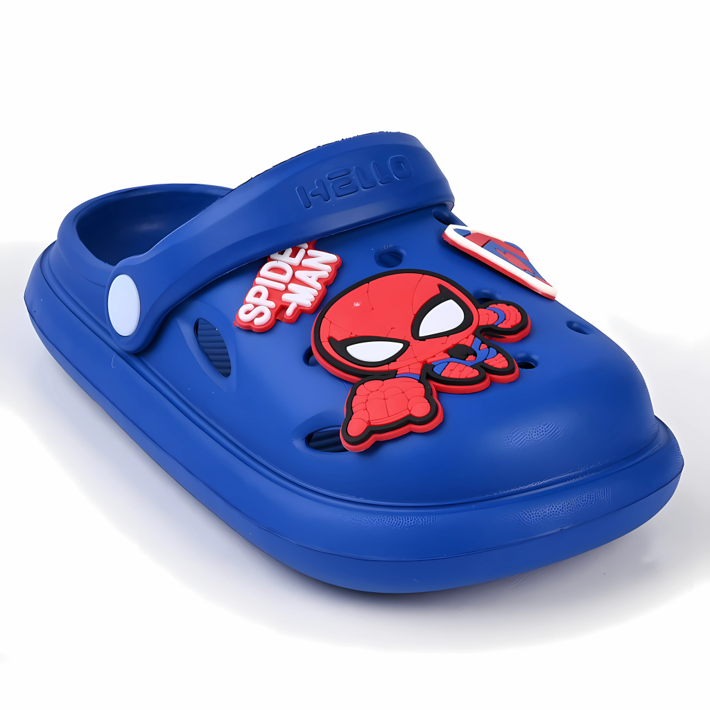 BOYS CLOGS NON-SLIP SLIPPER-Blue